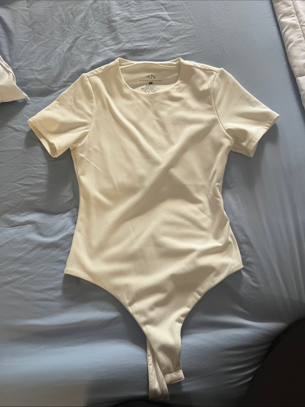 Klassy network white t shirt bodysuit